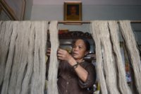 MEILLEUR VENDEUR 2024 FIBRE DE LOTUS SOIE DE LOTUS NATURELLE DE BLEU LOTUS VIETNAM