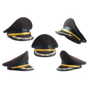 หมวก Chauffeur แบบ unisex สีกรมท่า/สีกากี ปักโลโก้ สายปรับได้ ผ้าฝ้ายผสมโพลีเอสเตอร์ ใส่ได้ทุกฤดู หมวกทรงสปอร์ต ระบายอากาศได้ดี - Product Image 2