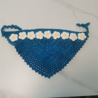 Bandana personnalisée au crochet pour adultes, motifs Fraise, Champignon, Grenouille, Tournesol, Marguerite, Fleur, Cactus, pour le voyage