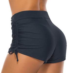 ชุดว่ายน้ำบิกินีเอวสูงสำหรับผู้หญิงชุดว่ายน้ำเกาะอกแบบผูกเชือกด้านหน้าสำหรับใส่ว่ายน้ำ2025 - Product Image 3