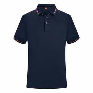 Polo Negro de Alta Calidad para Hombre, 100% Algodón, Venta al por Mayor de Fábrica - Product Image 1