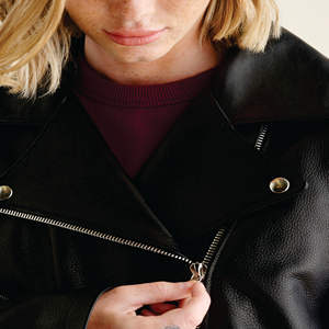 100% chaqueta de Moto de gran tamaño de cuero genuino Lamba Completamente forrada con acolchado transpirable ligero de alto rendimiento - Product Image 4