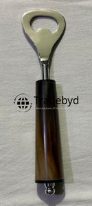 Tradebyd abrebotellas de cuerno hecho a mano, herramienta de barra rústica Premium para regalos y decoración de Bar en casa - Product Image 2
