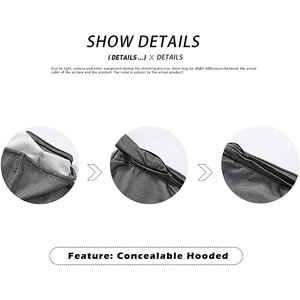 Chándal de hombre, chándal con cremallera, chándal de lana de algodón 100%, bolsillos en contraste con paneles - Product Image 3