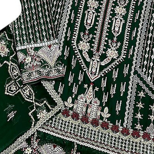 Vestidos paquistaníes para mujer, ropa de fiesta y boda, color personalizado, embalaje ODM - Product Image 5