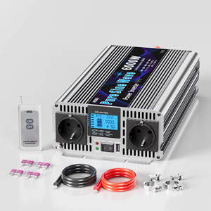 Inversor de Frecuencia HOULI 12V 220V 6000W, Inversor 24V 2000W de Onda Sinusoidal Pura 6000W - Product Image 1