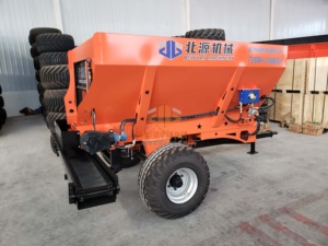 Esparcidor de Estiércol <span class=keywords><strong>para</strong></span> Huertos y Viñedos de Alta Productividad, Remolcable por Tractor, Aplicador de Fertilizantes con Caja de Cambios Motorizada - Product Image 5