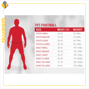 SAMAVIA Kit de football avec drapeau personnalisé Ensemble complet de maillots, shorts et drapeaux pour équipes et tournois | Uniforme de football américain - Product Image 4