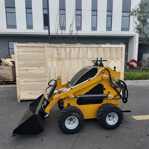 Miễn phí vận chuyển CE EPA compliant Mini Skid steerloader miễn phí vận chuyển xăng mini bánh xe tải để bán có tính năng động cơ động cơ - Product Image 1