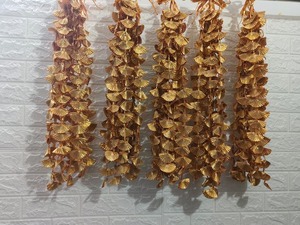 Guirlandes Golden Gota pour la décoration de plafond de scène Set de 10-20-30-40-50-75-100 Party Decor String Mandap Event Decor - Product Image 4