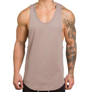 Débardeurs de sport d'été sur mesure, respirants, pour hommes, ajustés au corps, avec impression en quantité - Product Image 4