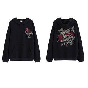 Top Selling <b>3D</b> Embroidery <b>Hoodie</b> Soft Cotton Fabric Comfortable Daily Wear Fashion <b>3D</b> Embroidery <b>Hoodie</b> - Product Image 1