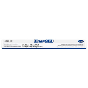 EnerGEL 0.35 mm <b>Pen</b> <b>Refill</b> Pack Size 12 High Quality Writing Accessory - Product Image 3