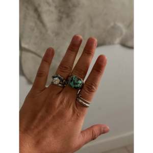 Bague artisanale Navajo en argent sterling et turquoise Mine 8, taille 9, bijou de collection culturel - Product Image 2