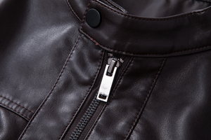 2025 à la mode dernière conception personnalisée en cuir de vachette véritable de haute qualité Long manteau respirant Style Vintage OEM hommes veste en cuir - Product Image 5