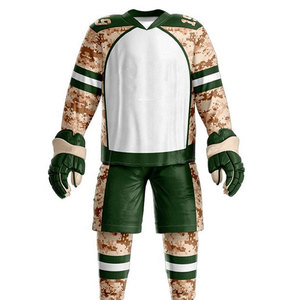 ใหม่ทีมฮ็อกกี้น้ำแข็งชุดยูนิฟอร์มฮ็อกกี้น้ำแข็งแบบสั่งทำพิมพ์ซับลิเมชันของ3D - Product Image 1