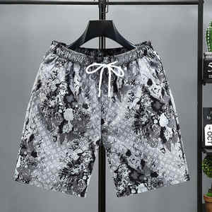 กางเกงขาสั้นชายหาดสำหรับผู้ชายกางเกงขาสั้นพิมพ์ลายลำลองระบายอากาศได้ตามต้องการ - Product Image 3