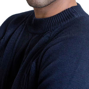 Pull en mohair de haute qualité, doux, confortable, anti-rétrécissement, respirant, vêtements de mode pour hommes, logo personnalisé, nouveau style, col rond - Product Image 5