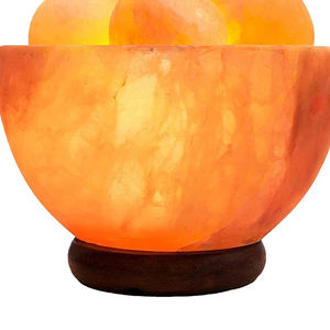 Lampe en sel de l'Himalaya Firebowl sculpté artisanat naturel pour la maison ou le sport Style élément décoratif à bas prix - Product Image 4