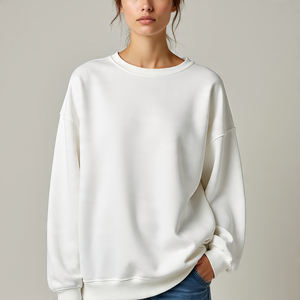 Sweats imprimés pour femmes surdimensionnés lourds 450 GSM imprimés sweat-shirts dames Sublimation imprimé sweat-shirts femme - Product Image 6