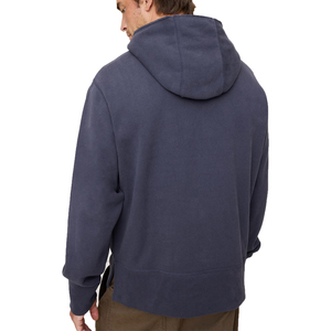 เสื้อฮู้ดดี้ผู้ชายผ้าฟลีซหนานุ่มคุณภาพสูง 100% ผ้าฝ้าย สำหรับฤดูใบไม้ผลิ ทรงโอเวอร์ไซส์  แบบเรียบ  บริการรับผลิตตามแบบ (OEM)  ผ่านกระบวนการฟอกสีแบบแอซิดวอช  ผ้าเฟรนช์เทอร์รี่ น้ำหนัก 480 กรัม/460 กรัม - Product Image 6