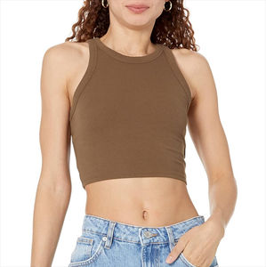 Venta al por mayor de ropa deportiva de alta calidad personalizada Fitness Gym Tank Top transpirable de moda adulto tamaño de las mujeres chaleco - Product Image 2