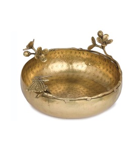 Latón martillado personalizado de alta calidad Urli forma y tamaño únicos para decoraciones de hogar y boda precio competitivo - Product Image 5