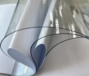 越南生产商透明软聚氯乙烯薄膜卷户外水晶超清晰薄膜乙烯基防水塑料