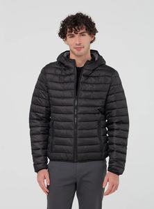 Veste matelassée à bulles sur mesure pour hommes, vêtements d'extérieur à col montant zippé de style de rue, fabricant professionnel - Product Image 2