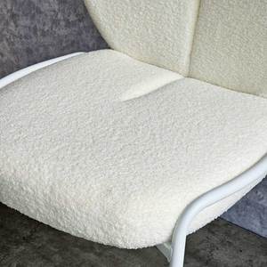 Fauteuil d'appoint GAK753 en fourrure moelleuse pour l'hiver, avec revêtement en polaire confortable, pour la maison ou le bureau - Product Image 6