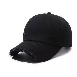 Gorra de béisbol personalizada, tendencia a la moda, 5 paneles, ante azul y gris, gorra de béisbol bordada con logotipo personalizado - Product Image 1