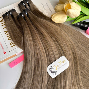 Extensiones de Cabello Humano Vietnamita Virgen de Alta Calidad, Color Marrón, Cutícula Alineada, Paquetes de Cabello Humano Natural - Product Image 3