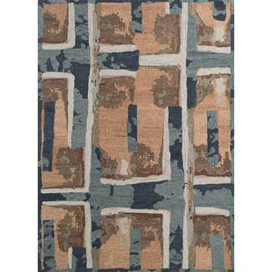 Acar Beige & <b>Brown</b> Hand Tufted <b>Wool</b> Rugs Tnr-1552(Md) Abstract Boho Style for Home Hallway Entryway Bedroom From Jaipur Rugs UK - Product Image 1