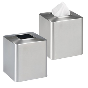 Tissue Box Household Storage Tissue Rack Stainless Steel Tissue Box Table <b>Decoration</b> <b>Item</b> <b>Kitchen</b> Accessories - Product Image 1