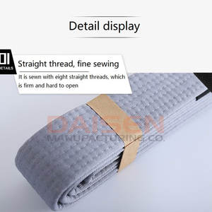 Service OEM Ceintures de karaté de style nouveau, de haute qualité, confortables, ceintures de karaté unisexes - Product Image 3