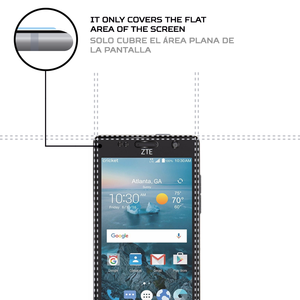 Protector de Pantalla ANTISHOCK para ZTE Fanfare 2 Accesorio Móvil Premium - Product Image 3