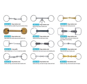 Snaffles Dee Vòng <span class=keywords><strong>snaffle</strong></span> bits thép không gỉ <span class=keywords><strong>Brass</strong></span> thú y cụ Pakistan Alibaba mahersi - Product Image 1