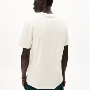 100% algodón para hombre Slim Fit camiseta Muscle Fit Gym Top diseñador manga corta dobladillo recto camiseta - Product Image 4