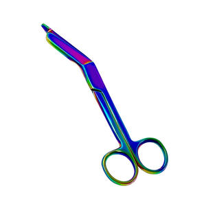 Ciseaux chirurgicaux à bandage de style unique, ciseaux traumatiques, ensemble d'instruments, manuel, certifié CE pour les paramédicaux - Product Image 3