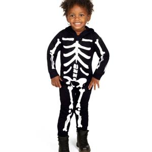 Costume squelette de haute qualité pour les tout-petits confortable et élégant parfait pour les fêtes et les événements d'Halloween - Product Image 3