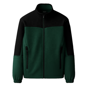 Blouson Bomber en Polaire à Capuche pour Homme, Léger et Chaud, Style Moto et Biker, Fermeture Éclair sur le Devant, Logo Hiver - Product Image 3