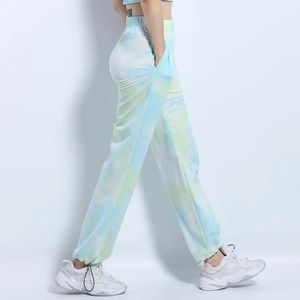 Pantalon de jogging ample à jambes larges pour femme, imprimé par sublimation intégrale, taille haute élastique avec cordon de serrage, décontracté et fluide - Product Image 4