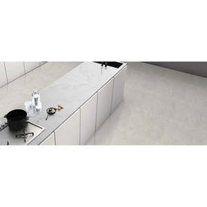 แผ่นควอตซ์ Ariston White Unionstone กันน้ำ สำหรับตกแต่งผนังสมัยใหม่ แผ่นใหญ่ - Product Image 2