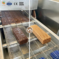 Nouvelle arrivée : Machine à enrober le chocolat multifonctionnelle avec lait pour la production de glaces et de gâteaux, haute productivité, utilisation en boulangerie