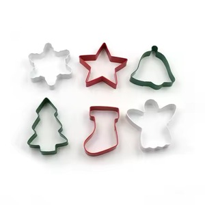 H.m.a งานหัตถกรรมเครื่องตัดคุกกี้โลหะพรีเมี่ยมชุดเครื่องมือคุกกี้ขนมอบในครัวสำหรับการสร้างแป้งและขนมปังกรอบ - Product Image 1