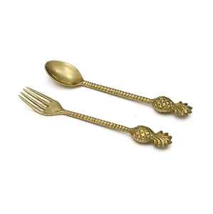 Serveur à salade en acier inoxydable de conception royale, cuillère de service, artisanat, écologique, personnalisable, passe au lave-vaisselle, ustensiles de cuisine - Product Image 3