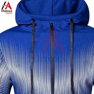 Entrenamiento Mejor Diseño Hombres Dot Print Zip Up Cordón Sudadera con capucha y chándal Personalizado Chándales de alta calidad para hombres - Product Image 6