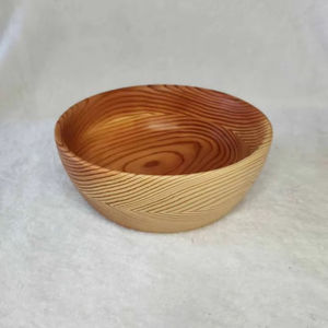 BELOW HANDMADE Wooden <b>Bowl</b> Fruit Salad <b>Soup</b> <b>Bowl</b>, Rustic Handmade Wooden <b>Bowls</b>, Serving Wood <b>Bowls</b> Tableware - Product Image 1