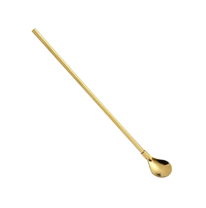 Cuchara de barra de servicio de latón para Bar de Hotel, cuchara pública, cuchara de servicio de restaurante, aspecto de diseñador con venta - Product Image 6