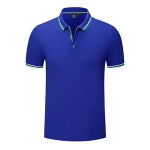 Privates Logo Königsblau Baumwolle Herren Polos hirt Hochwertige Street Wear stilvolles Polos hirt Unisex Polos hirt Königsblau